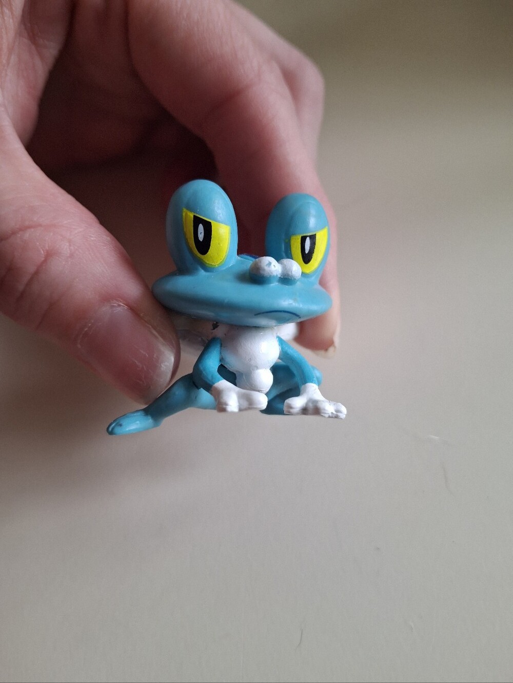 Pokemon Froakie blue & white figure 2 inches #pokemon #froakie